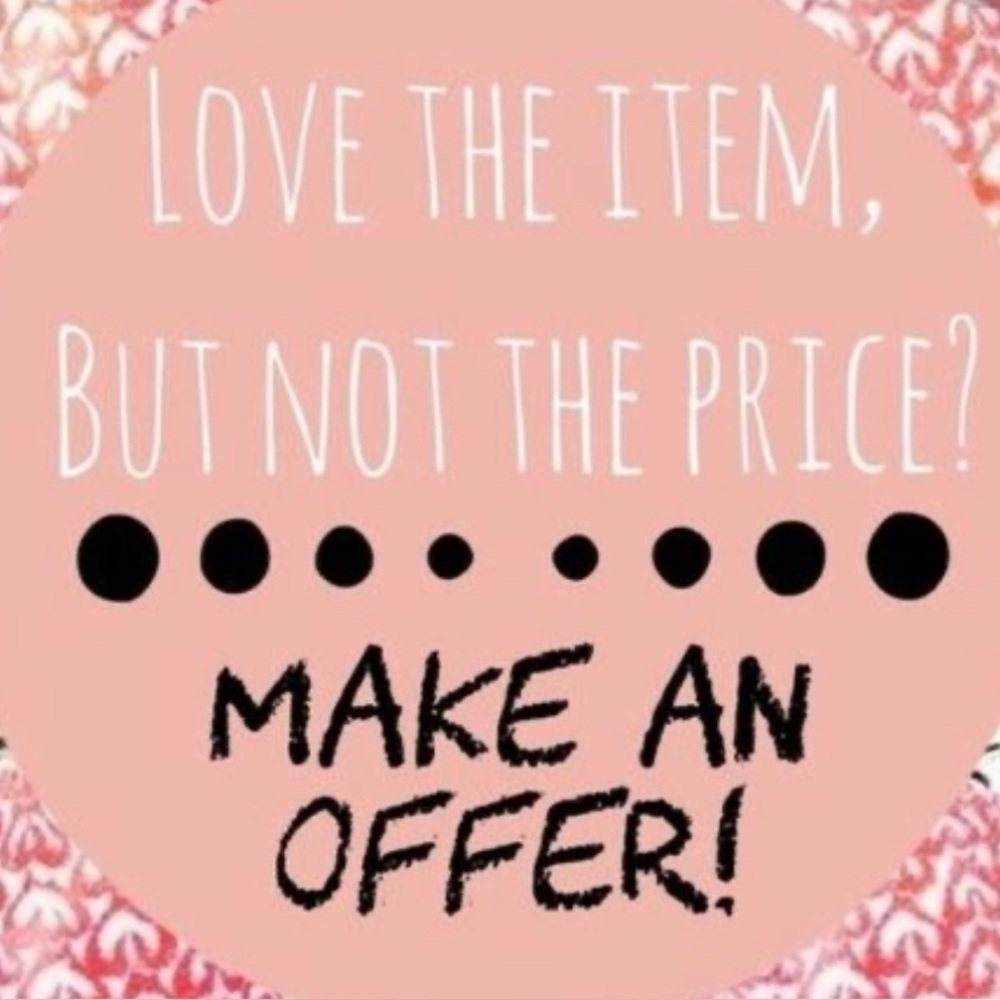 Welcome to my closet! Make a reasonable offer!..☺️